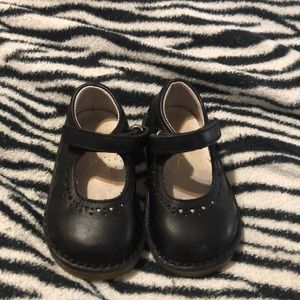 Willits black leather Mary Janes